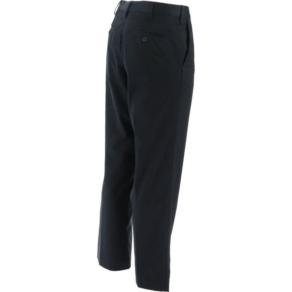 NWT LANDS' END STRETCH TWILL PANTS CLASSIC NAVY 42- UNHEMMED - Picture 6 of 9